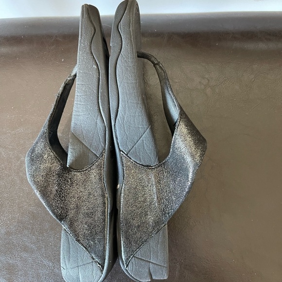 Fitflop size 7 flip flops thong toe post sandals micro wobbleboard - Picture 5 of 17